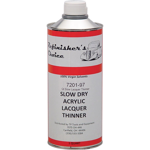 Lacquer Thinner Slow Dry, Quart TP Tools & Equipment